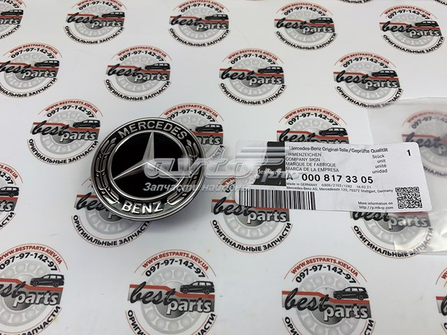 0008173305 Mercedes Emblema da capota