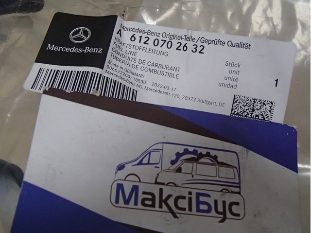 Compre 6120702632 Mercedes Tubo de combustível, inverso desde os injetores