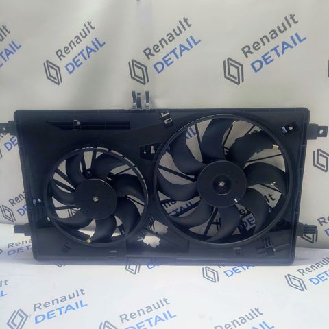 Ventilador (roda de aletas) do radiador de esfriamento esquerdo Polcar 60N223W1S