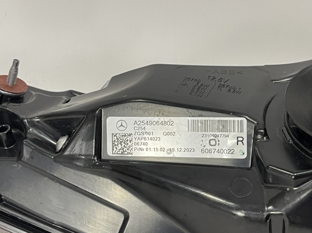  Mercedes A2549064802 preço, a partir de 360,94 USD