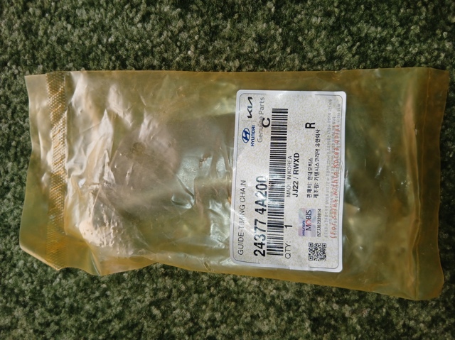 Amortecedor de cadeia de bomba de óleo 243774A200 Hyundai/Kia
