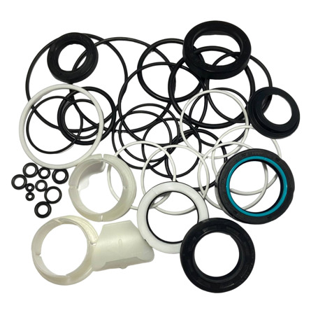 Kit de reparação da cremalheira da direção (do mecanismo), (kit de vedantes) para Volkswagen Touareg I 7LA, 7L6, 7L7