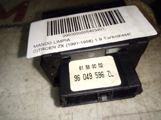 96049596ZL Peugeot/Citroen Comutador direito instalado na coluna da direção