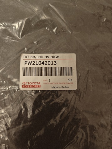  Toyota PW21042013