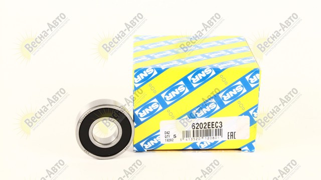 6202EEC3 SNR Rolamento do gerador