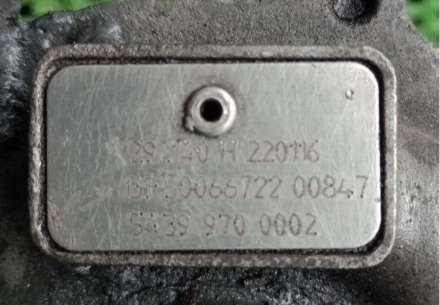 Turbina Renault (RVI) 54431015079 preço, a partir de 254,12 USD