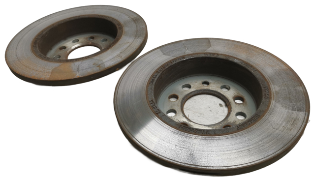 Sapatas do freio traseiras de disco 7T0698451A VAG