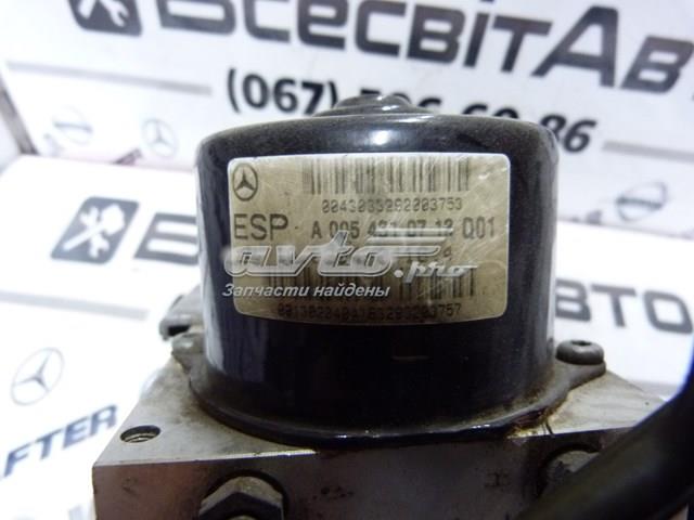 Unidade hidráulico de controlo ABS A0054310712 Mercedes