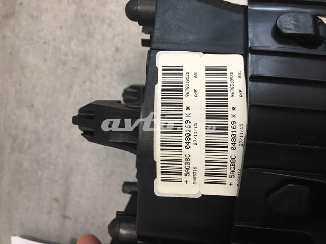 Cinto de segurança (AIRBAG) de condutor 96783105ZD Peugeot/Citroen