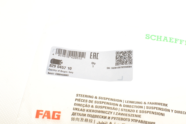 Bloco silencioso (coxim) de dianteiro redutor do eixo traseiro FAG 829045710 preço, a partir de 10,38 USD