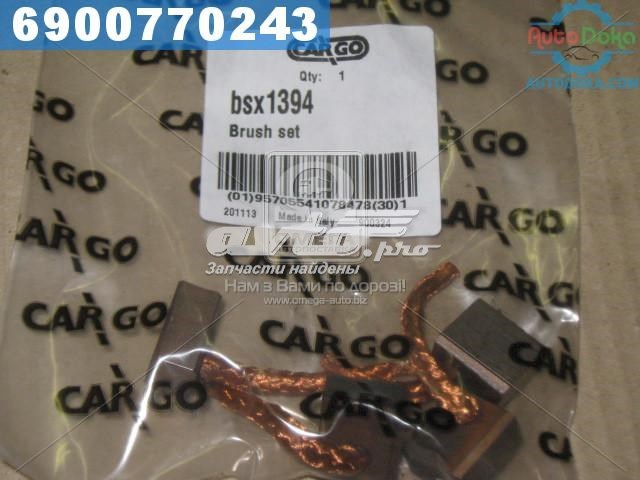 BSX1394 Cargo Escova do motor de arranco