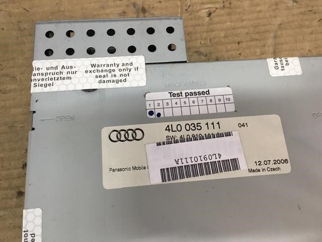  Aparelhagem de som (rádio AM/FM) Audi Q7 SUV (4LB) (2006 - 2016) 