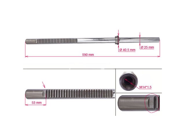 Compre FO212R MSG Rebuilding Cremalheira da direção