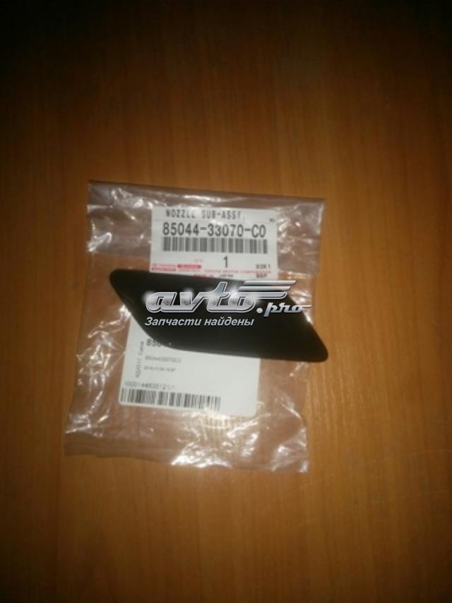 Placa sobreposta do injetor de fluido para lavador da luz dianteira 8504433120C0 Toyota