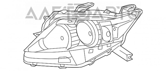 Compre Luz direita Lexus RX 