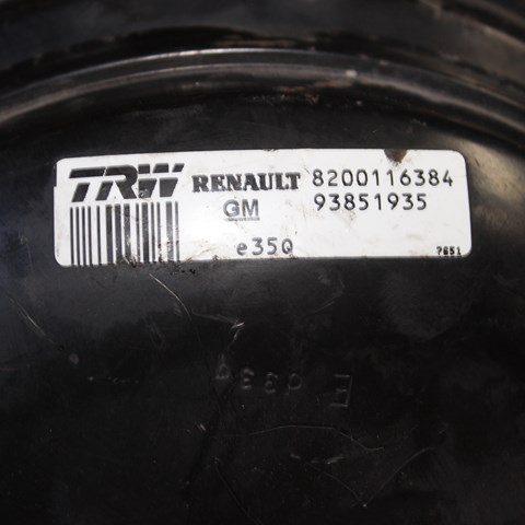 Reforçador dos freios a vácuo Renault (RVI) 8200116384 preço, a partir de 127,69 USD