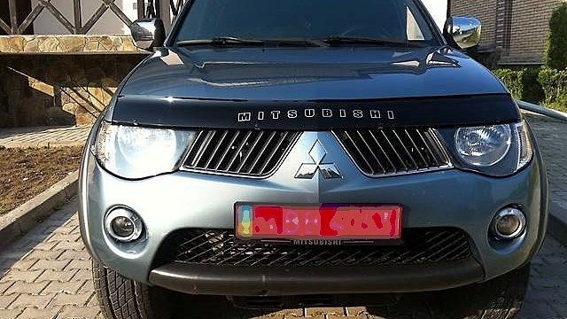 Defletor da capota para Mitsubishi L 200 IV KA, KB