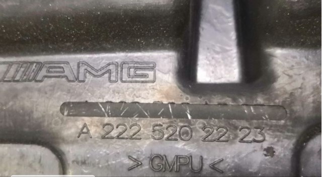 2225202223 Mercedes Isolamento contra o ruído do painel de motores