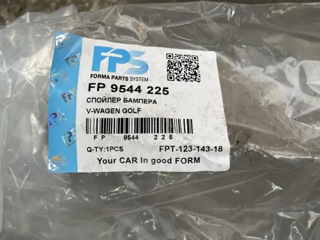 Spoiler do pára-choque dianteiro FPS FP9544225 preço, a partir de 32,96 USD