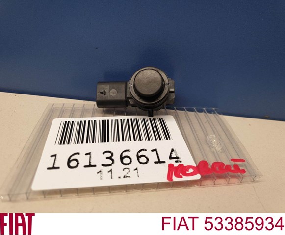 Compre 53385934 Fiat/Alfa/Lancia Sensor dianteiro de sinalização de estacionamento (sensor de estacionamento)