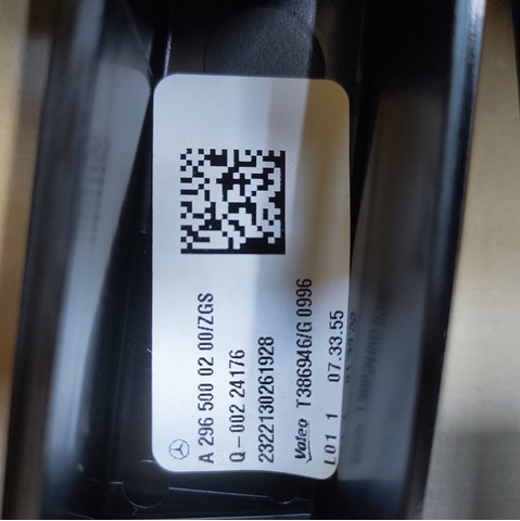 Perciana do radiador de esfriamento Mercedes A2965000200 preço, a partir de 466,50 USD