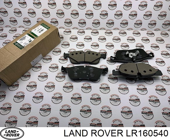 LR160540 Land Rover Sapatas do freio dianteiras de disco