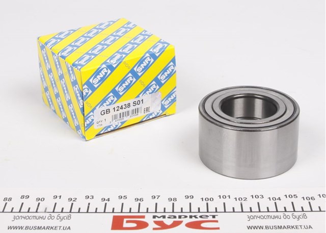 Rolamento de cubo dianteiro GB12438S01 SNR