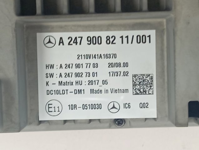 A2479008211 Mercedes Painel de instrumentos (quadro de instrumentos)