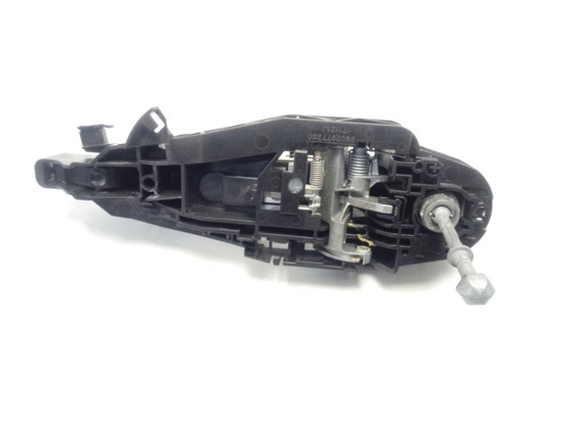 9802977380 Opel Suporte de maçaneta externa da porta traseira esquerda