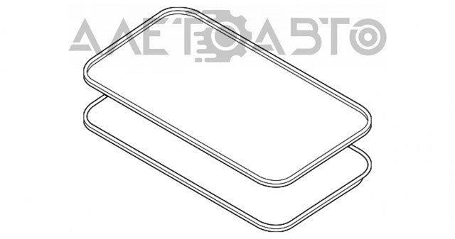 Tampa de alcapão do teto Mazda TK8069810C preço, a partir de 574,94 USD