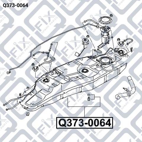 Tanque de combustível Q3730064 Q-fix