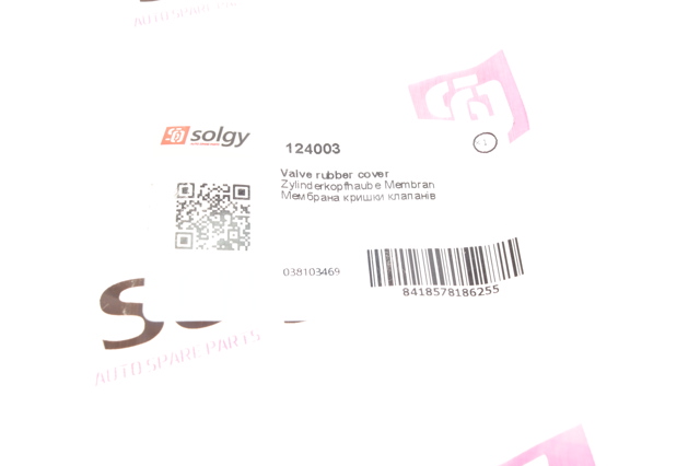 124003 Solgy Kit superior de vedantes de motor