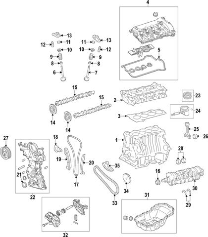 Compre PY0110271 Mazda Vedante de cabeça de motor (CBC)