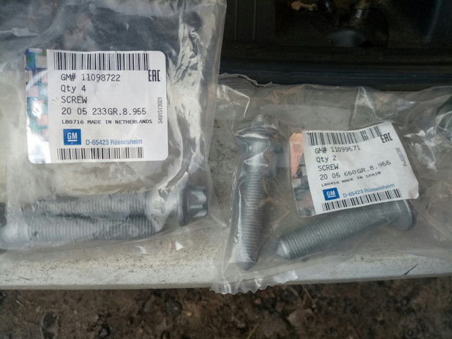 Compre 11098721 General Motors Parafuso de fixação de amortecedor traseiro
