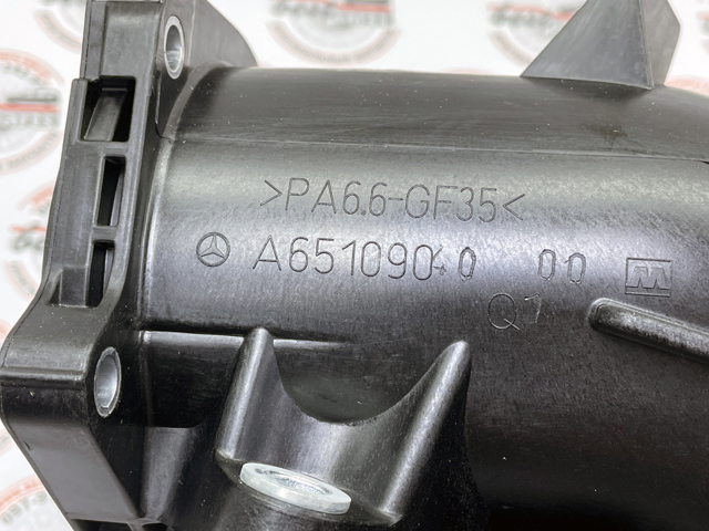 A6510904000 Mercedes Cano derivado de ar, da válvula de borboleta