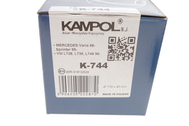 K744 Kampol Sapatas do freio de estacionamento