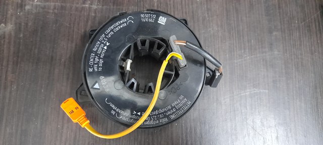 Anel AIRBAG de contato, cabo plano do volante 90507512 General Motors