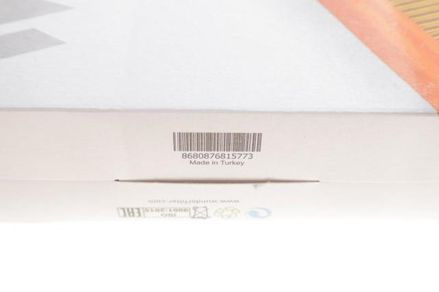 Filtro de ar WH571 Wunder