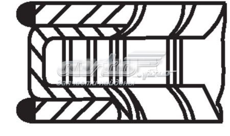 Compre 028RS001260N0 Mahle Original Anéis do pistão para 1 cilindro, STD.