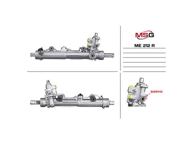 Compre ME211R MSG Rebuilding Cremalheira da direção