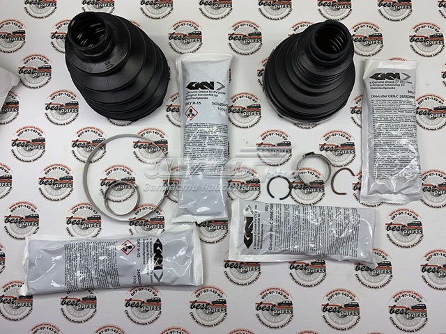 Botas de proteção de Juntas homocinéticas do semieixo dianteiro, kit LR048169 Land Rover