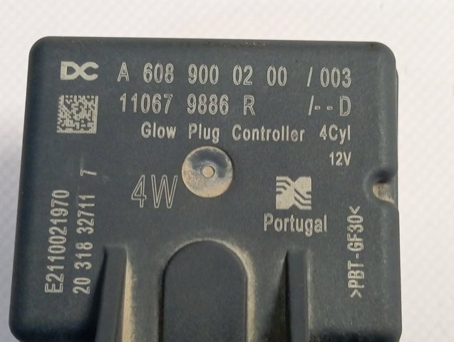 Compre A6089000200 Renault (RVI) Relê das velas de incandescência