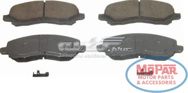 ZX866 Wagner Sapatas do freio dianteiras de disco
