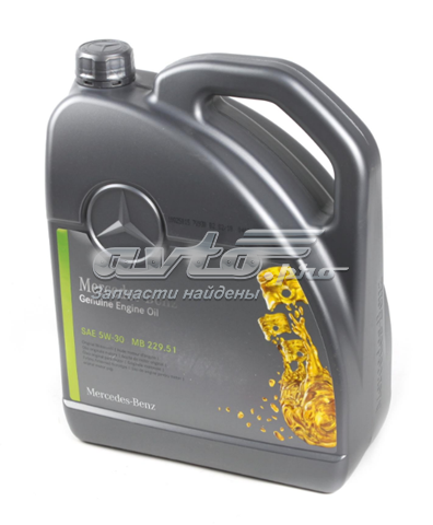 Óleo para motor A000989320913ABDW Mercedes