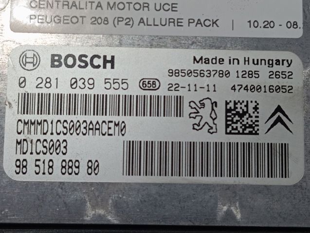  Peugeot/Citroen 9851888980 preço, a partir de 275,15 USD