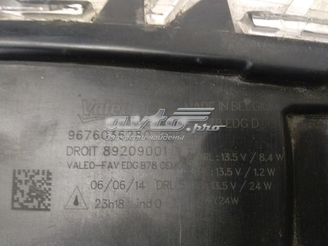 Luzes máximas direitas 9676036280 Peugeot/Citroen