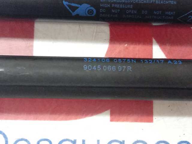 Amortecedor de tampa de porta-malas (de 3ª/5ª porta traseira) Renault (RVI) 904506697R