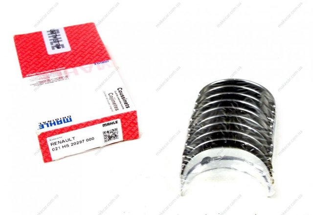 Compre 021HS20297000 Mahle Original Folhas inseridas principais de cambota, kit, padrão (STD)