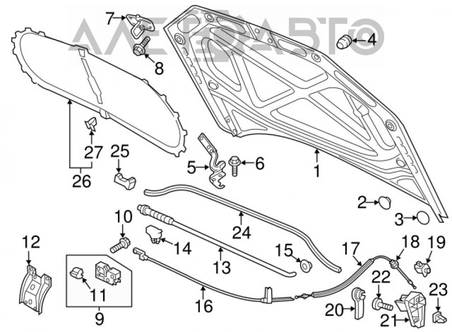 Capota 30823065 AND