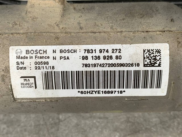 Compre 7831974272 Peugeot/Citroen Cremalheira da direção
